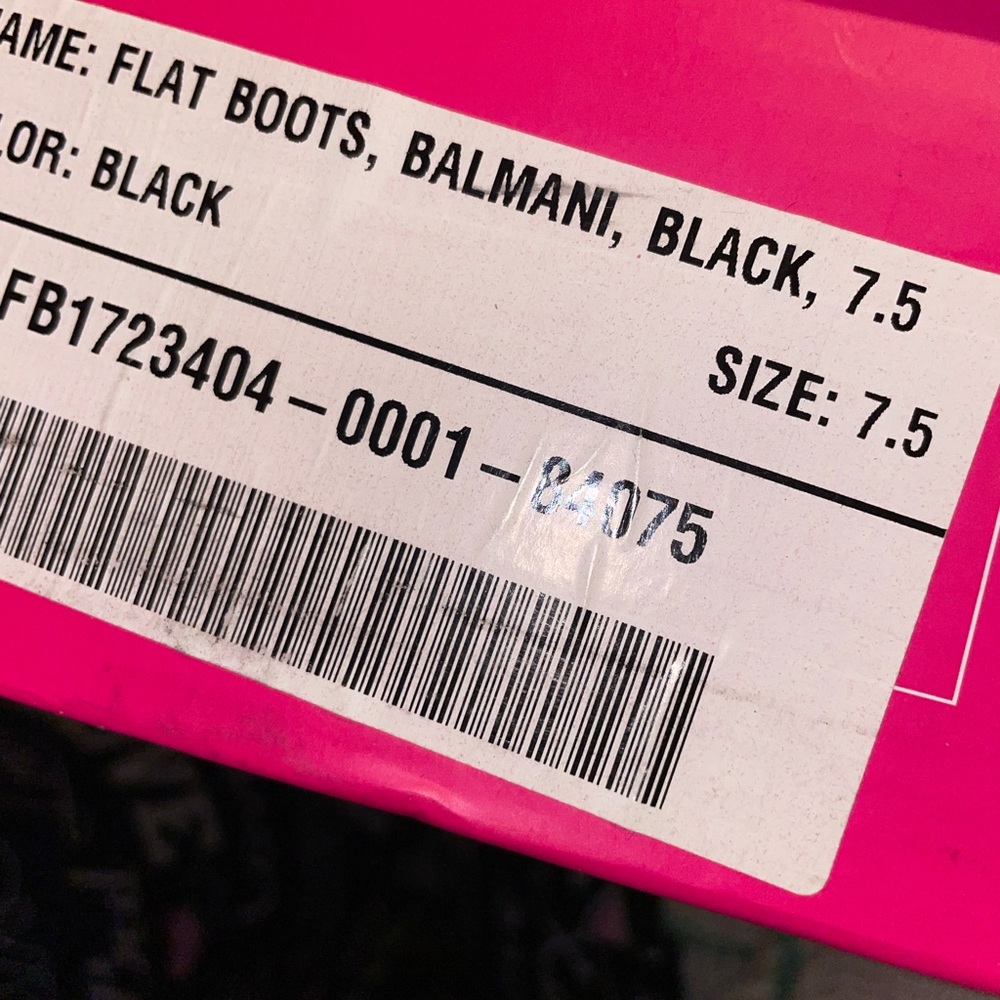 Nwot Balmani Side Zip Boot Standard Width - image 3
